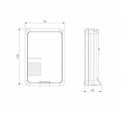 Звонок беспроводной Elektrostandard DBQ01 DBQ02M WL 36M IP44