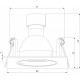 Встраиваемый светильник Elektrostandard Minnie a067710
