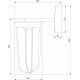 Светильник на штанге Elektrostandard Ritz Ritz (35183/D) черный