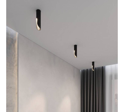 Накладной светильник Elektrostandard Apex 25113/LED 7W 3000K черный