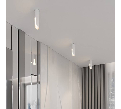 Накладной светильник Elektrostandard Apex 25113/LED 7W 3000K белый