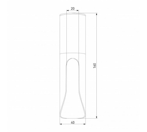 Накладной светильник Elektrostandard Apex a068290