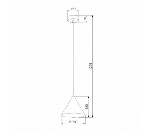 Подвесной светильник Elektrostandard Bevel a068472
