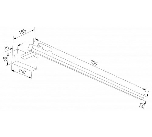 Подсветка для картины Elektrostandard Acento 40155/LED