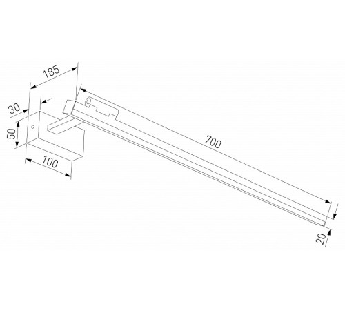 Подсветка для картины Elektrostandard Acento 40155/LED