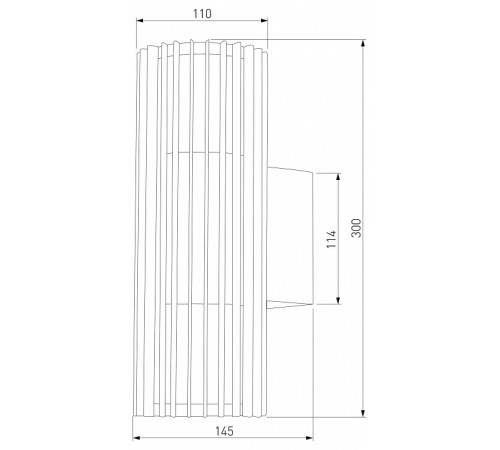 Накладной светильник Elektrostandard Entero 35189/W