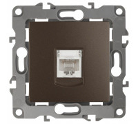 Розетка Ethernet RJ-45 без рамки Эра Эра 12 12-3107-13