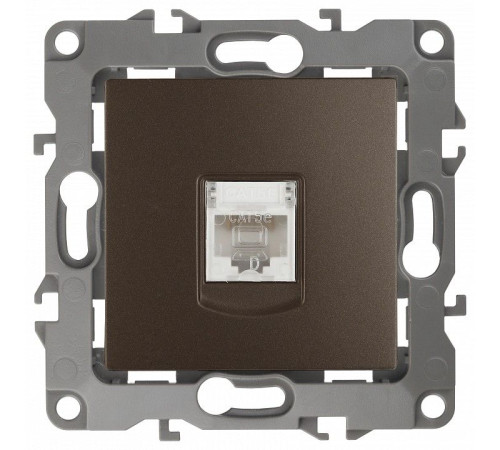 Розетка Ethernet RJ-45 без рамки Эра Эра 12 12-3107-13