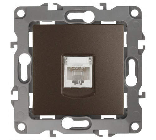 Розетка Ethernet RJ-45 без рамки Эра Эра 12 12-3107-13