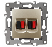 Розетка акустическая без рамки Эра Эра 12 12-3112-04