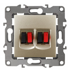 Розетка акустическая без рамки Эра Эра 12 12-3112-04