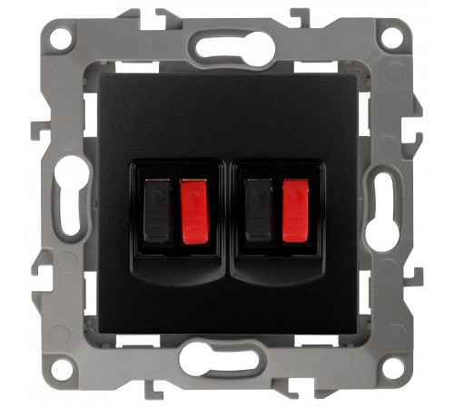 Розетка акустическая без рамки Эра Эра 12 12-3112-05