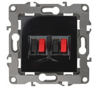 Розетка акустическая без рамки Эра Эра 12 12-3112-06