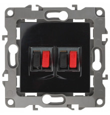 Розетка акустическая без рамки Эра Эра 12 12-3112-06