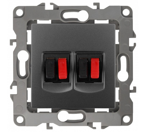 Розетка акустическая без рамки Эра Эра 12 12-3112-12