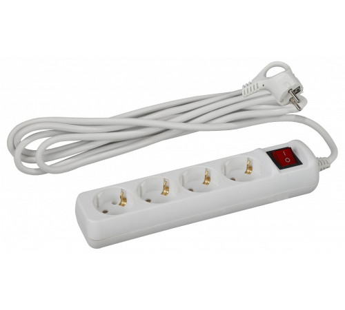 Удлинитель с выключателем Эра U-4es-5m-3x1