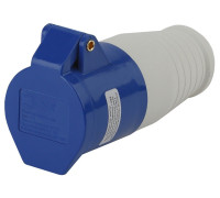 Розетка с заземлением Эра  R-16-2P-PE-IP44