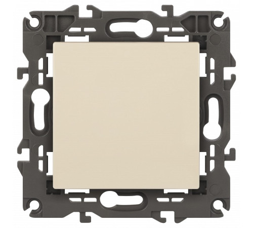 Переключатель перекрестный одноклавишный без рамки Эра Эра Elegance 14-1108-02