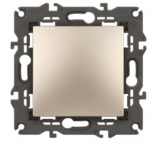 Переключатель перекрестный одноклавишный без рамки Эра Эра Elegance 14-1108-04