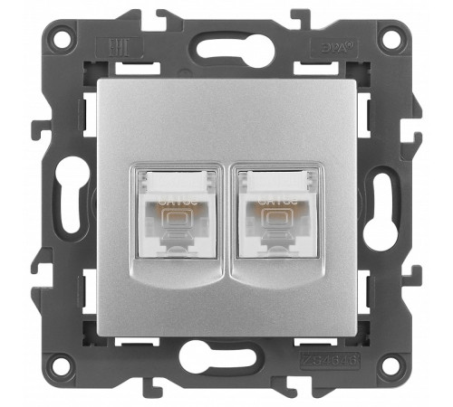 Розетка Ethernet RJ-45 без рамки Эра Эра Elegance 14-3108-03