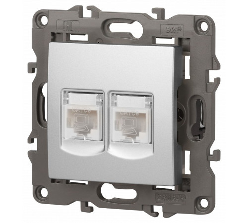 Розетка Ethernet RJ-45 без рамки Эра Эра Elegance 14-3108-03