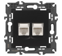 Розетка Ethernet RJ-45 без рамки Эра Эра Elegance 14-3108-05