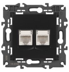 Розетка Ethernet RJ-45 без рамки Эра Эра Elegance 14-3108-05