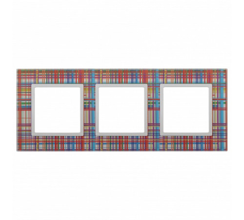 Рамка на 3 поста Эра Эра Elegance 14-5103-00