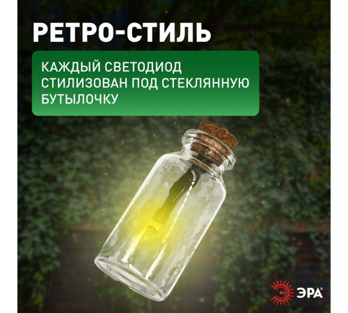 Гирлянда на солнечных батареях Эра ERAGS08-05