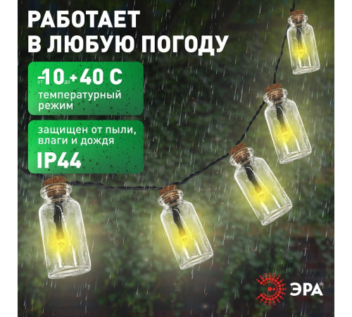 Гирлянда на солнечных батареях Эра ERAGS08-05