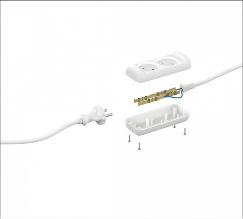 Удлинитель Эра UX-2-3m