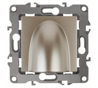 Розетка для вывод кабеля без рамки Эра Эра 12 12-6003-04