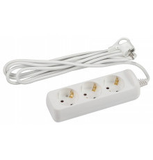 Удлинитель ЭРА U-3e 3 розетки с заземлением 10 м 3х1.5 мм² U-3e-10m-3x1,5