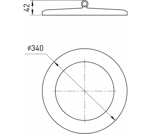 Подвесной светильник Эра SPP-402-0-50K-200