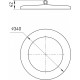 Подвесной светильник Эра SPP-402-0-50K-200