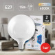 Лампа светодиодная Эра Стандарт LED G95-15W-4000K-E27