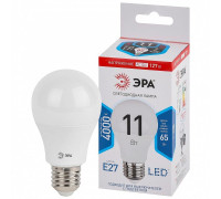 Лампа светодиодная Эра  LED A60-11W-127V-840-E27