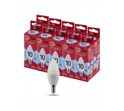 Лампа светодиодная Эра LED B35-10W-840-E14 R