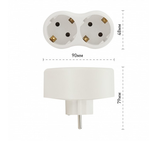 Разветвитель Эра SPx-2e-W