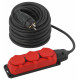 Удлинитель Эра UK-3e-3x1,5-30m-IP44(KG)