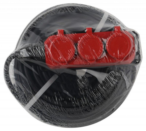 Удлинитель Эра UK-3e-3x1,5-50m-IP44(KG)