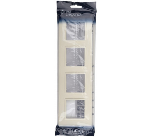 Рамка на 4 поста Эра Эра Elegance 14-5014-02