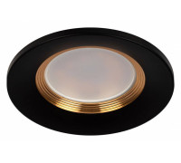 Встраиваемый светильник Эра KL107 BK/GD Б0061097