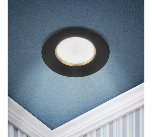 Встраиваемый светильник Эра KL107 BK/GD Б0061097