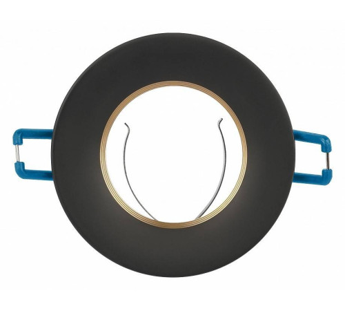 Встраиваемый светильник Эра KL107 BK/GD Б0061097