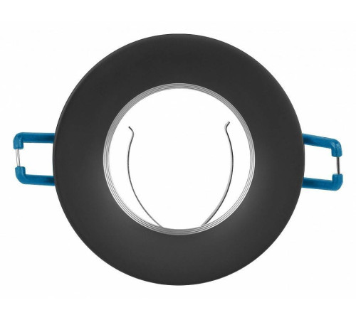 Встраиваемый светильник Эра KL107 BK/SL Б0061098