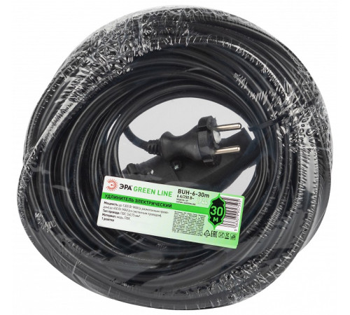 Удлинитель Эра BUH-6-30m