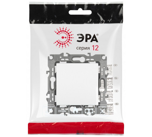 Переключатель одноклавишный без рамки Эра Эра 12 12-1103-01М