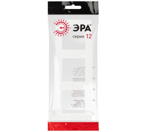 Рамка на 3 поста Эра Эра 12 12-5003-01М