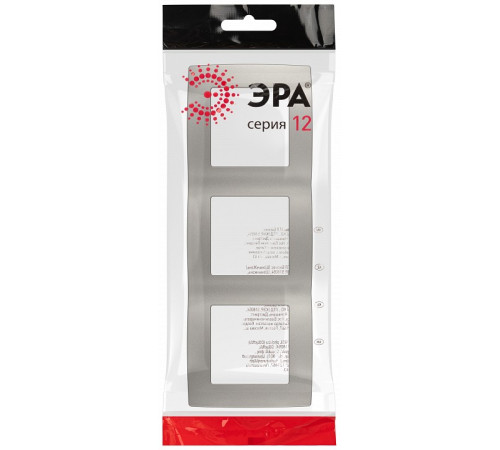 Рамка на 3 поста Эра Эра 12 12-5003-16